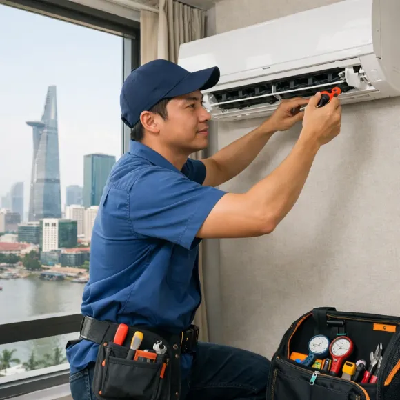 Sửa Máy Lạnh TP Hồ Chí Minh Uy Tín – Báo Giá Minh Bạch, Có Mặt Nhanh