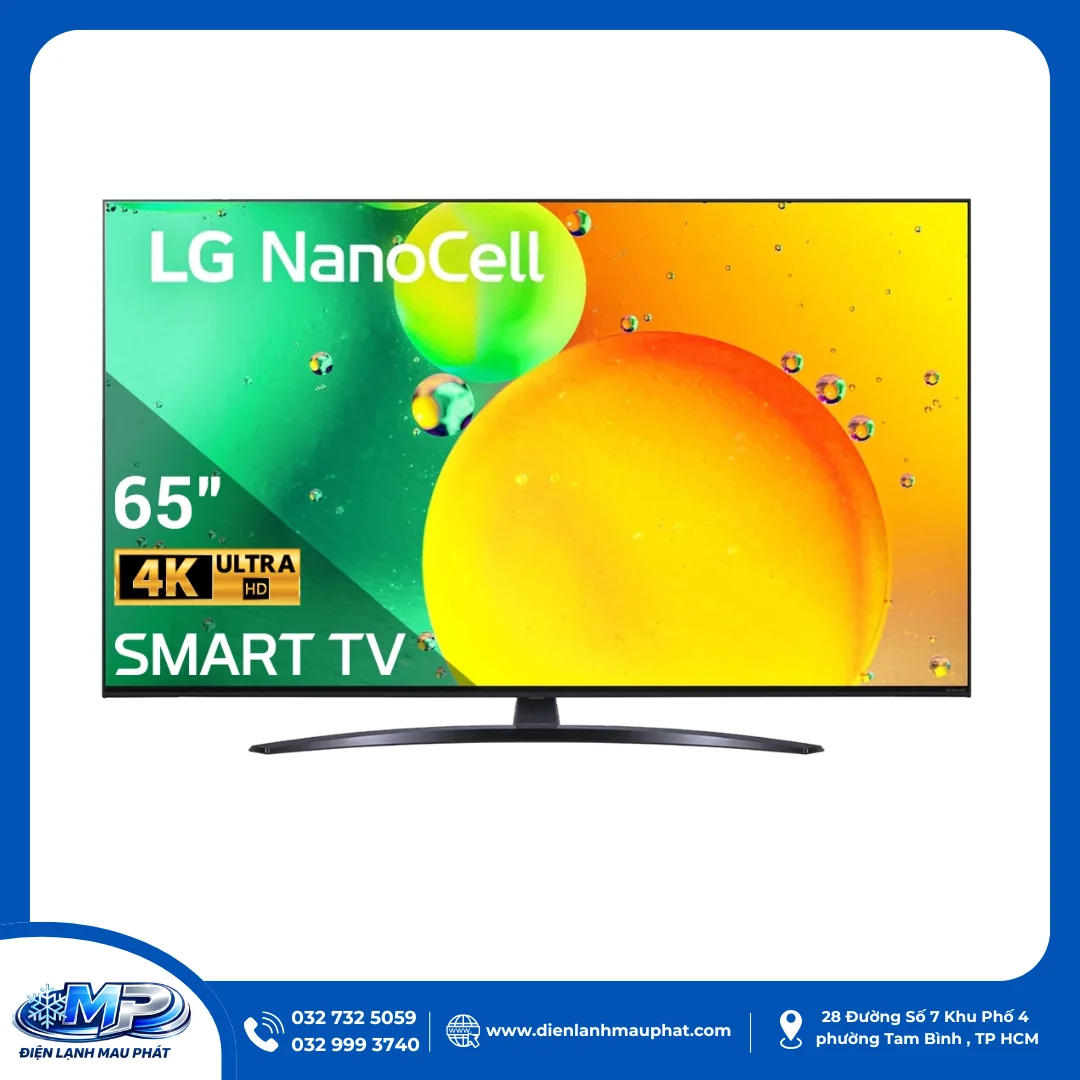 LG Smart TV NanoCell 65NANO76SQA