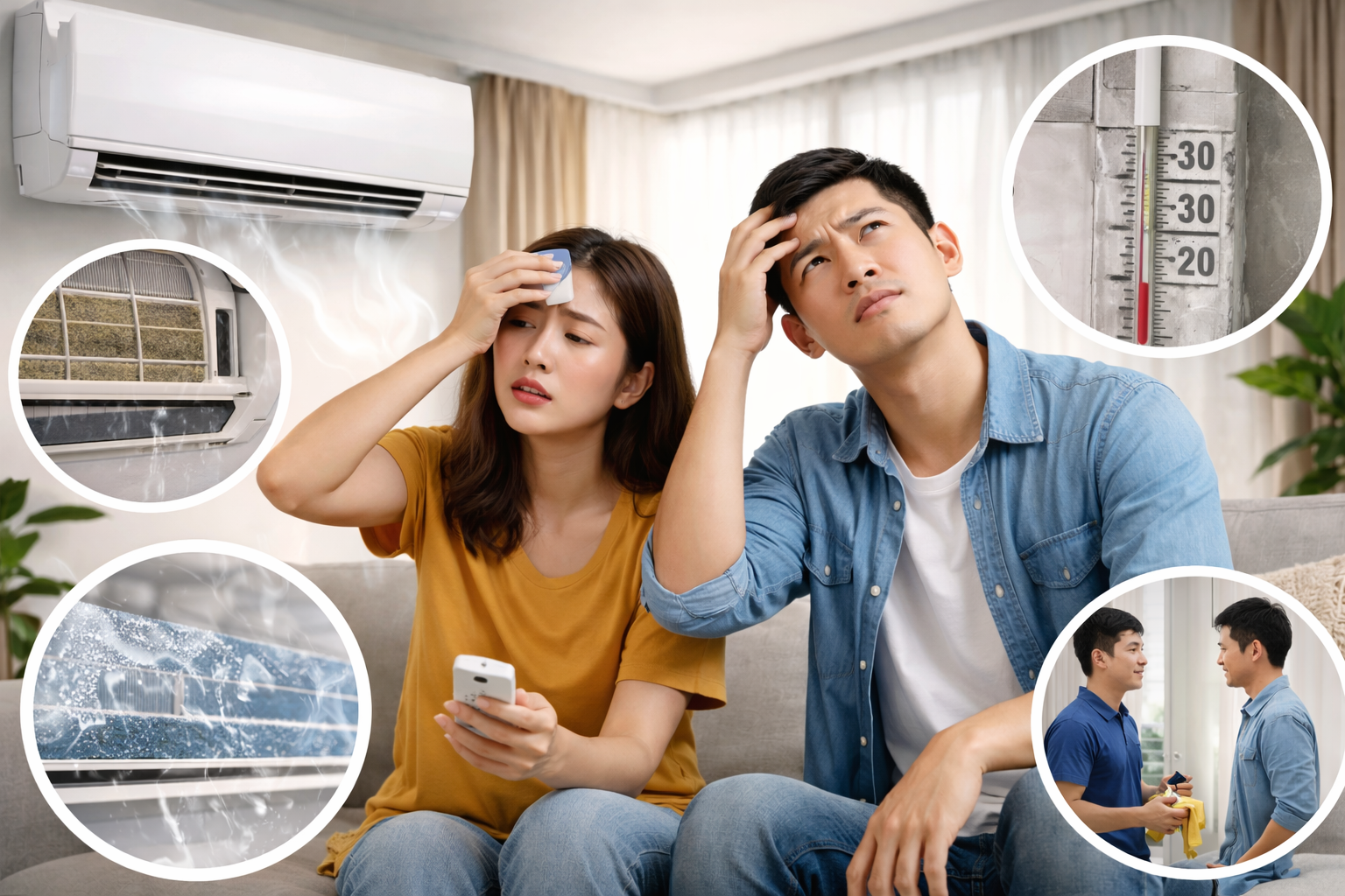 Máy Lạnh Vẫn Chạy Nhưng Không Lạnh Sâu: Dấu Hiệu Cần Kiểm Tra Ngay